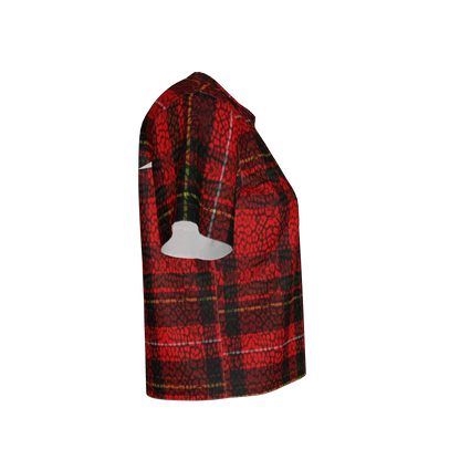 Tartan Leopard Bolt Tee