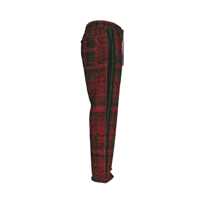 Tartan Race Green MotoStripe™ Pegged Trousers Copy