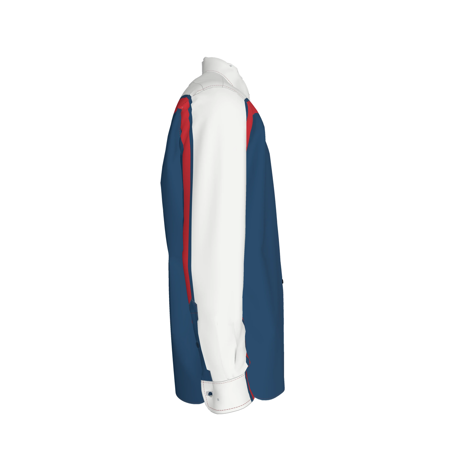 Red, White & Blue MotoStripe™ Button-Down Shirt
