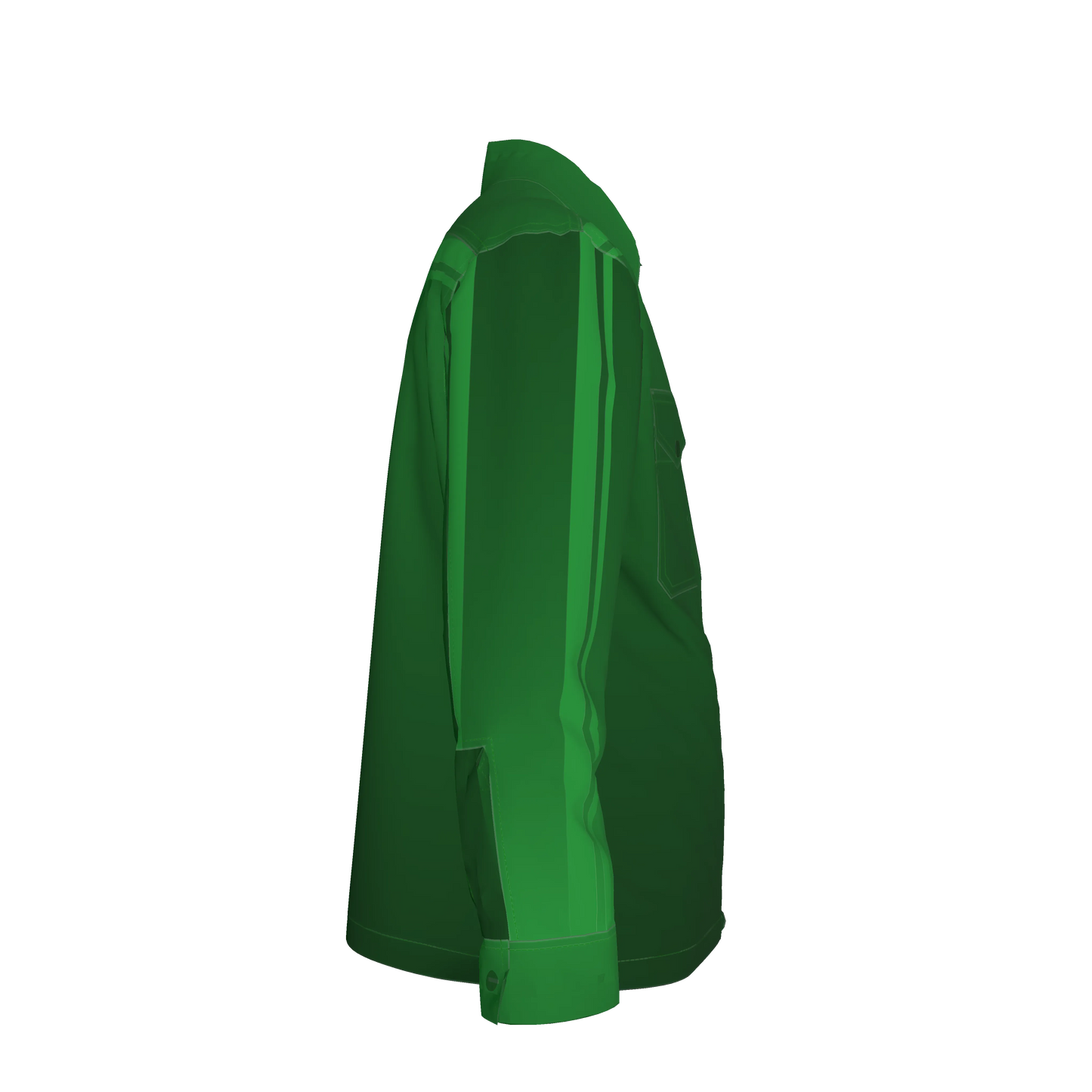 Forest Gradient MotoStripe™ Shirt Jacket 🌲🟩⚡