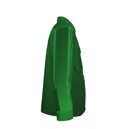 Forest Gradient MotoStripe™ Shirt Jacket 🌲🟩⚡