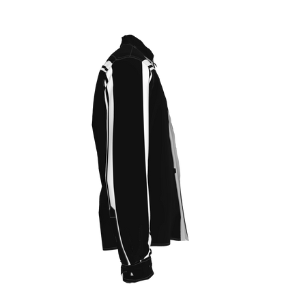 Black MotoStripe™ Slim Fit Men's Shirt