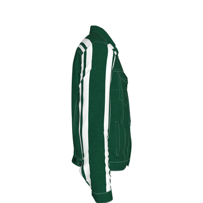 Gotham Green & White MotoStripe™