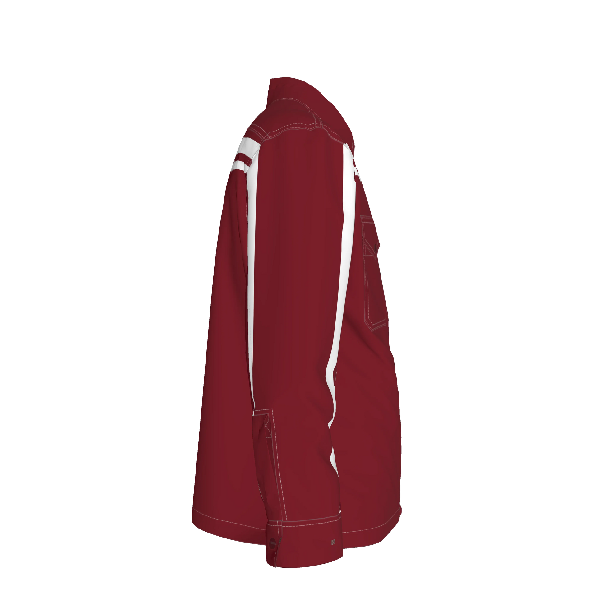 Crimson MotoStripe™ Snap shirt