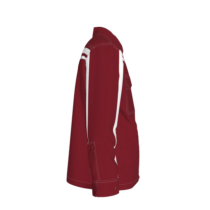 Crimson MotoStripe™ Snap shirt