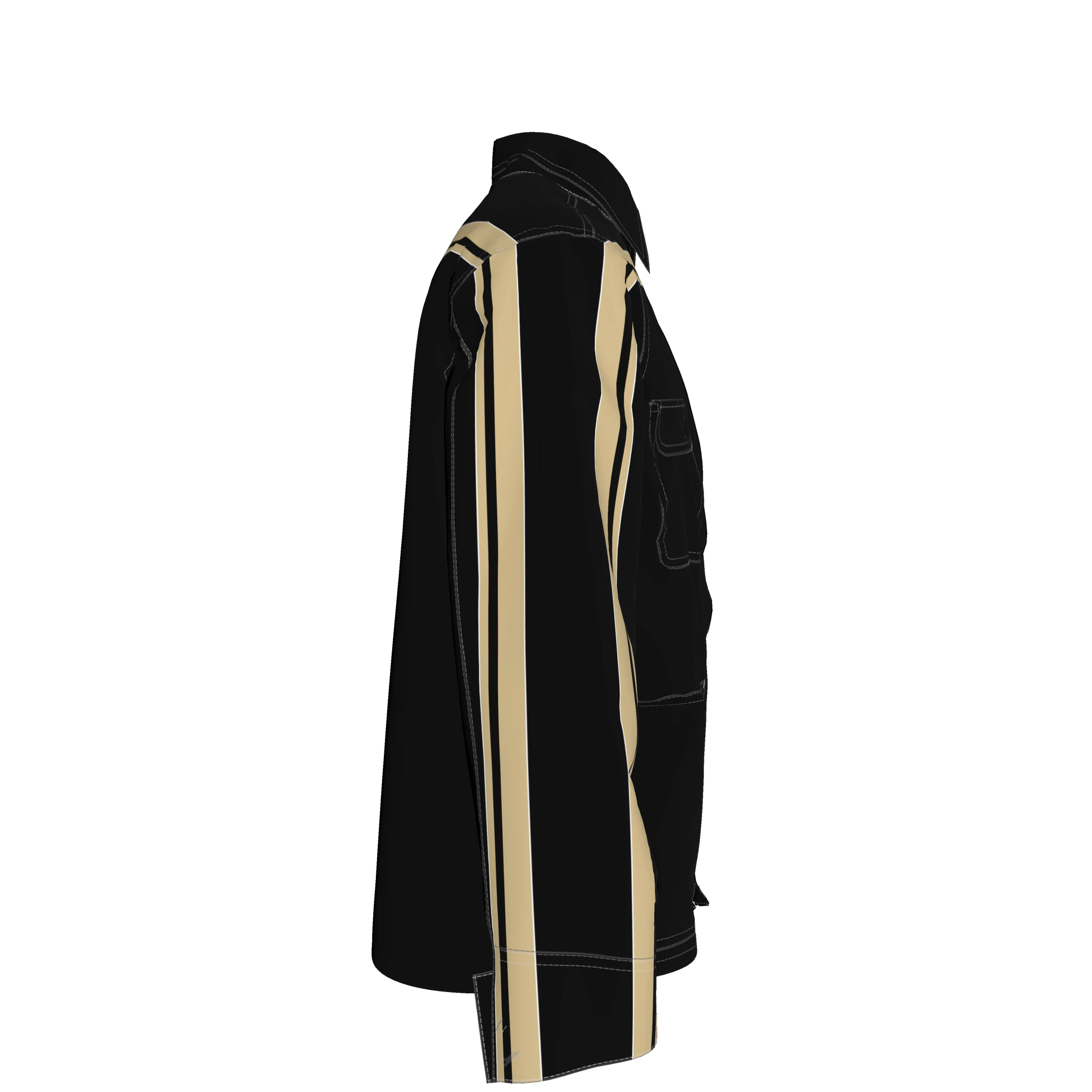 Gold & Black MotoStripe™ Chore Coat ⚜️🖤🏈