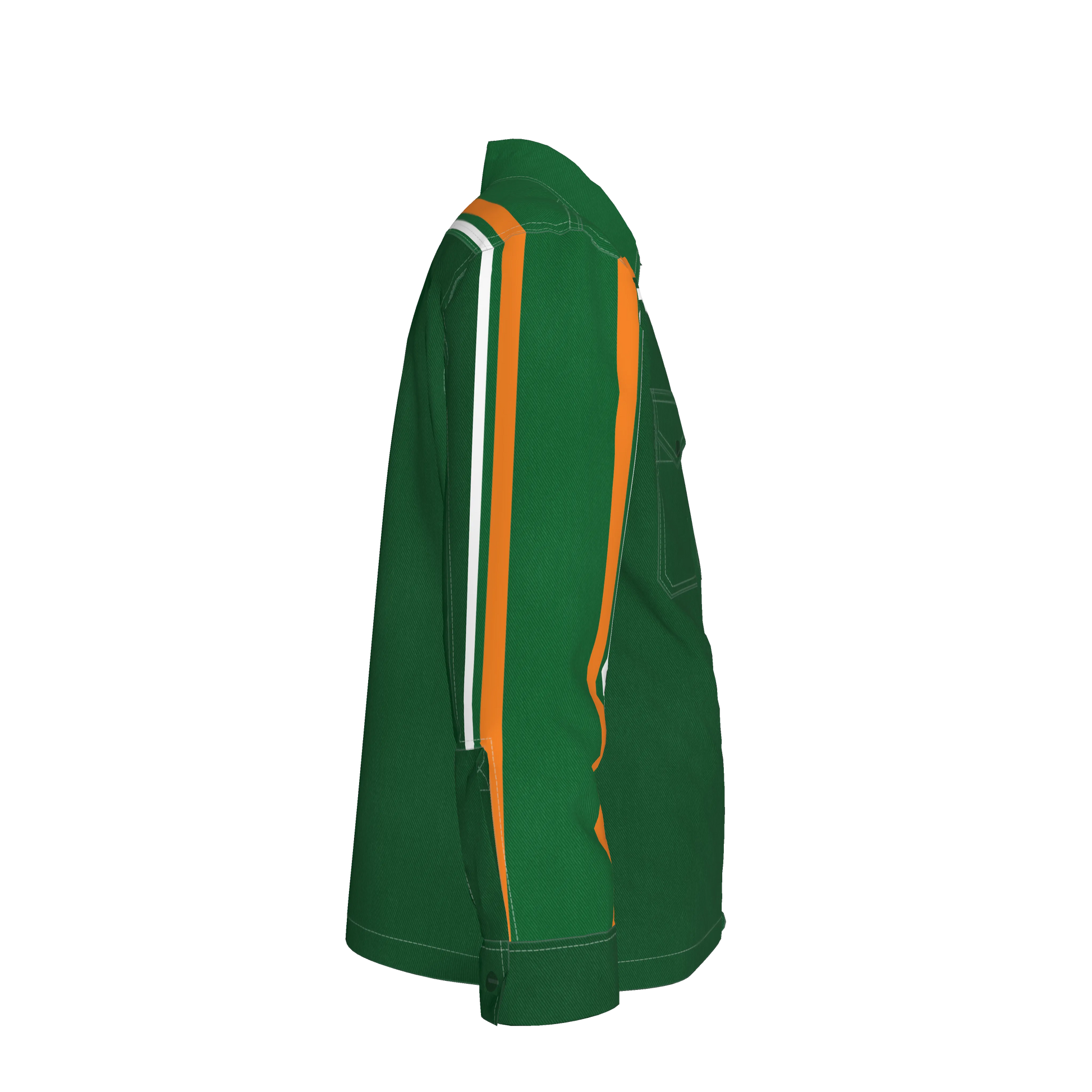 Ireland MotoStripe™ Denim Shirt Jacket 🇮🇪☘️✨