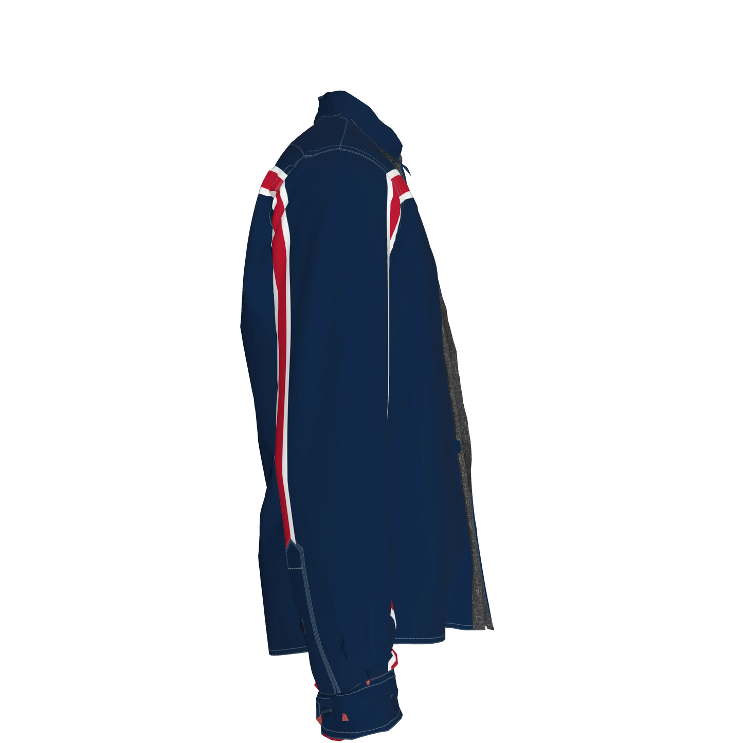 Navy White Red MotoStripe™ Slim Fit Men's