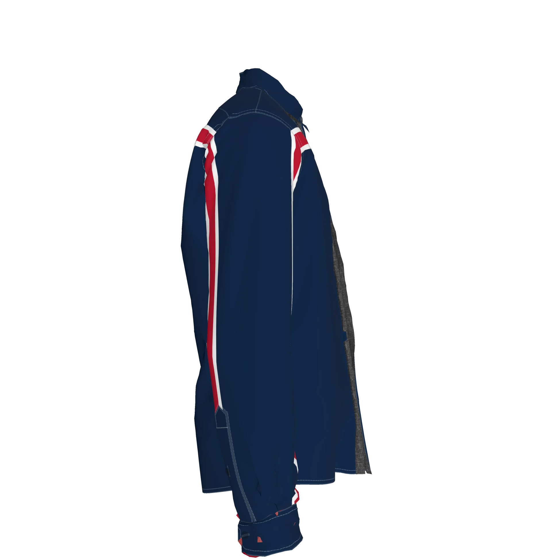 Navy White Red MotoStripe™ Slim Fit Men's