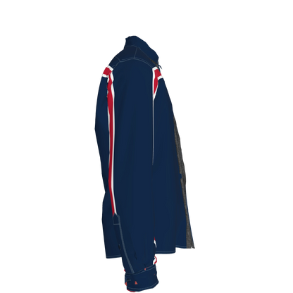 Navy White Red MotoStripe™ Slim Fit Men's