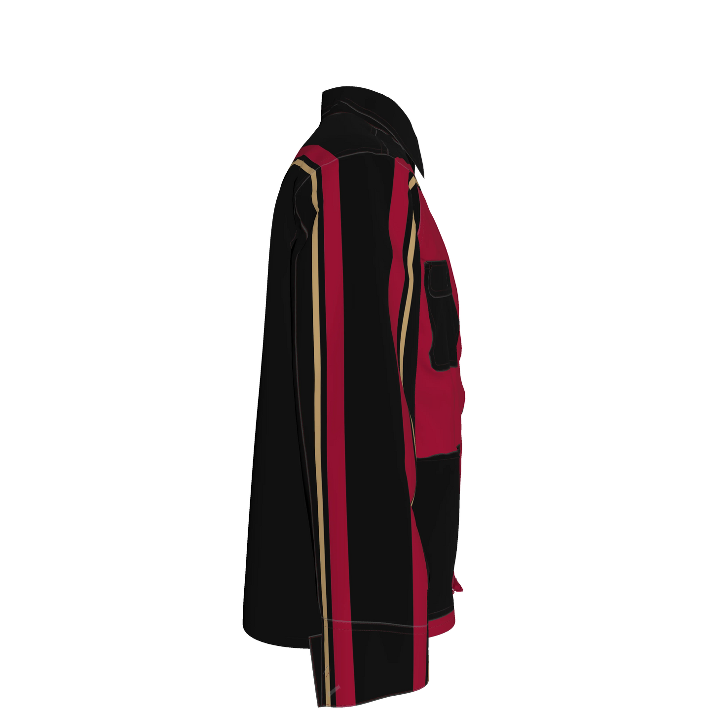 Maroon, Black and Gold MotoStripe™ Chore Coat