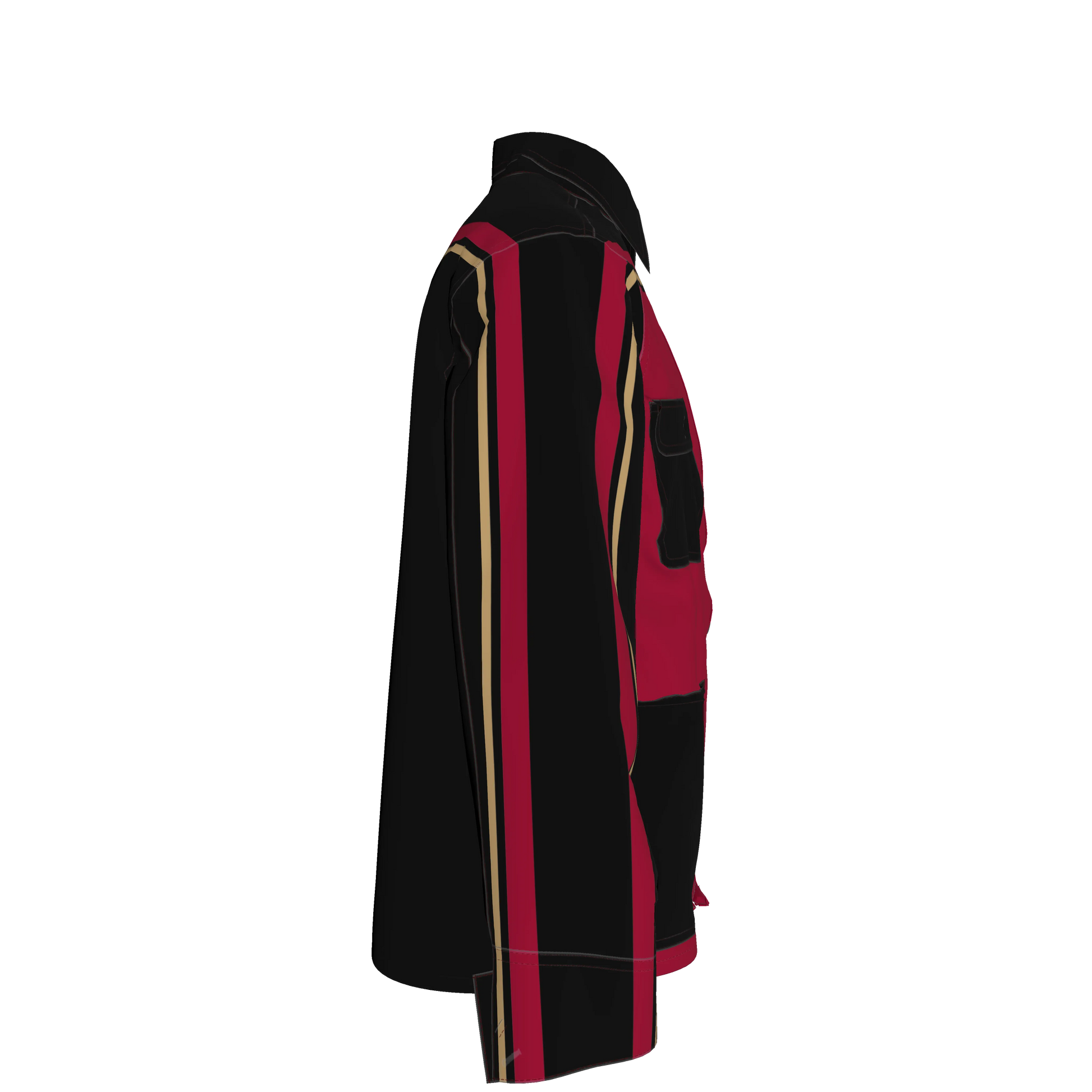 Maroon, Black and Gold MotoStripe™ Chore Coat