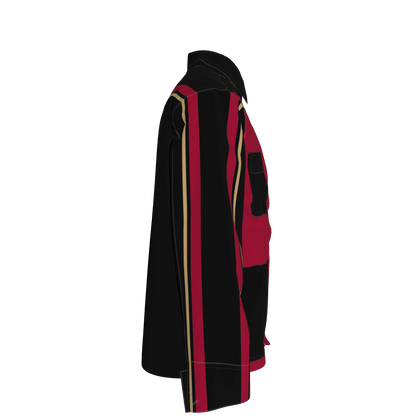 Maroon, Black and Gold MotoStripe™ Chore Coat