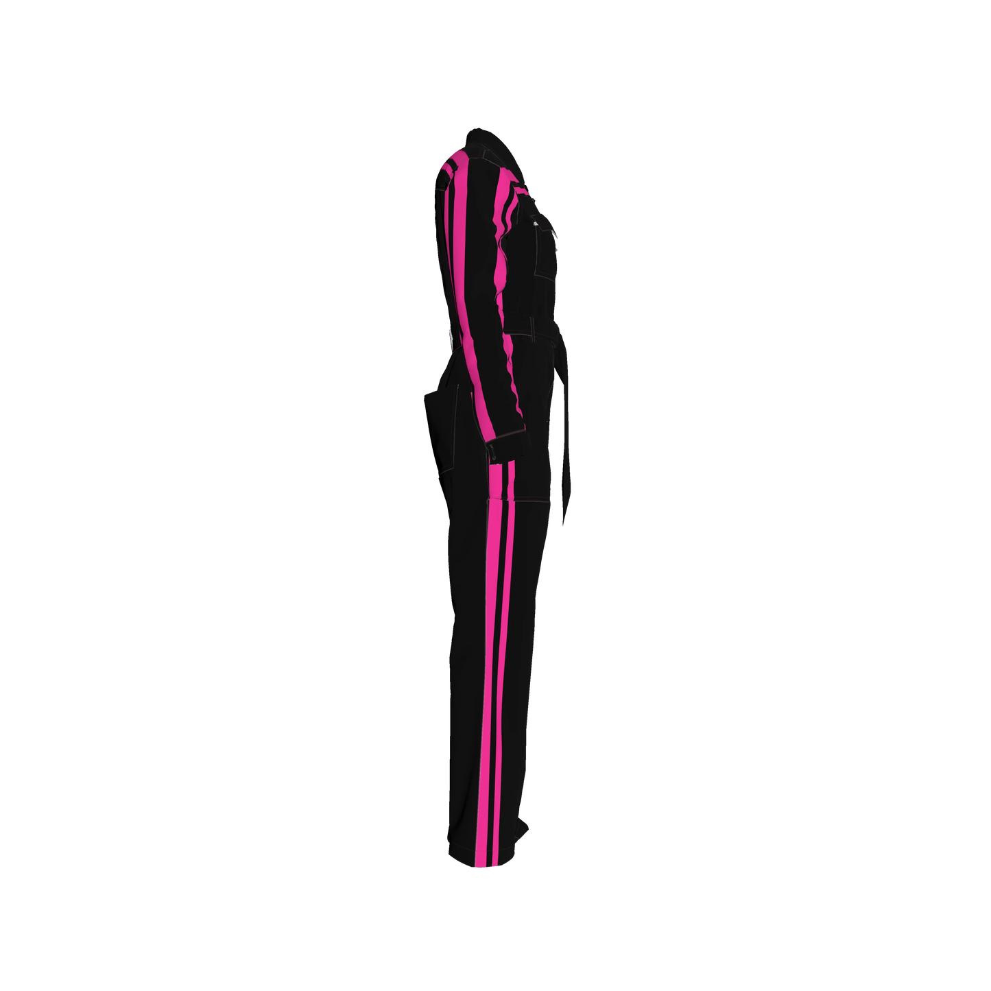 Pink🩷 MotoStripe™ Jumpsuit