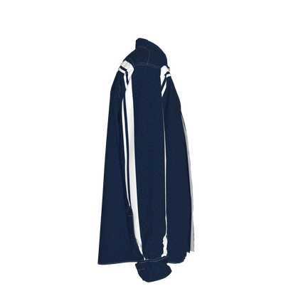 Navy black dot MotoStripe™ Oversize Men's