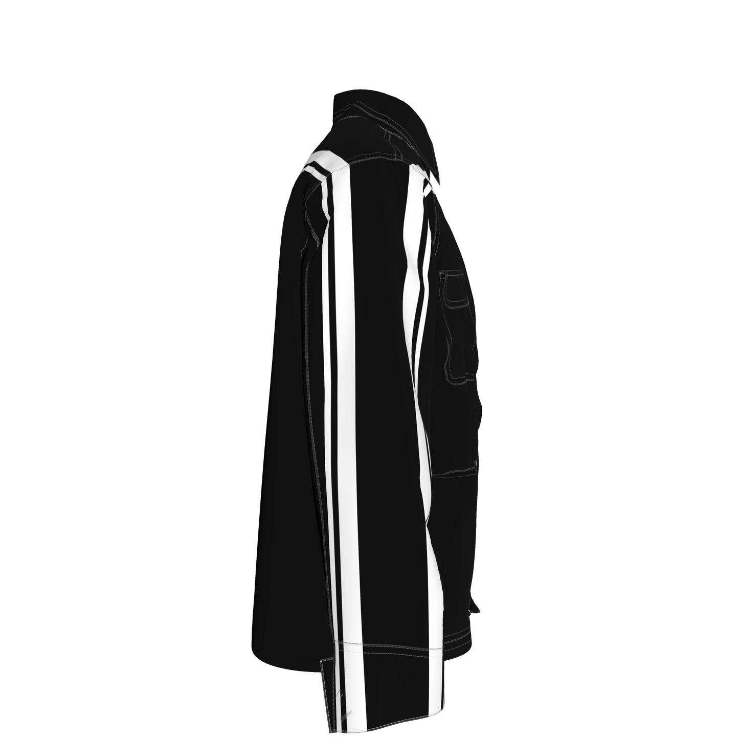 Black & White MotoStripe™ Chore Coat V2