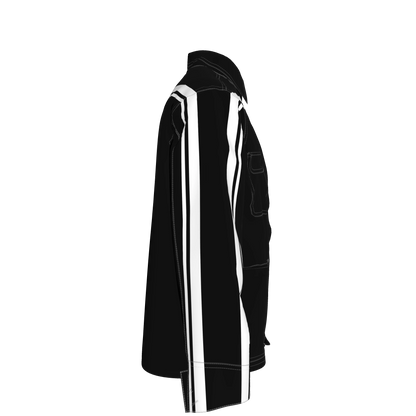 Black & White MotoStripe™ Chore Coat V2