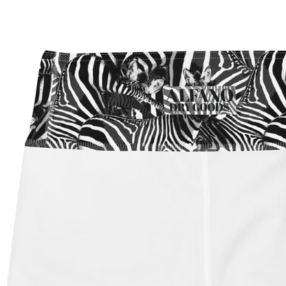 Zebra Gradient Yoga Capri Leggings - Alfano Dry Goods