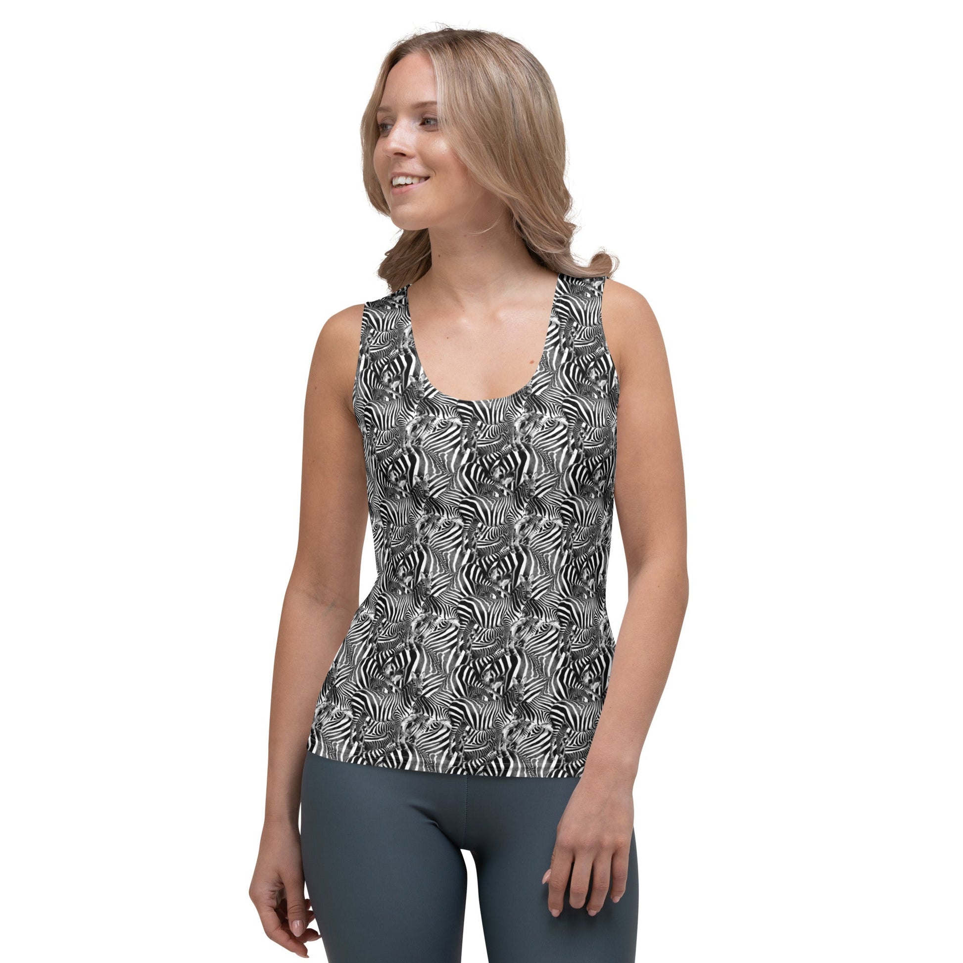 Zebra Tank Top - Alfano Dry Goods