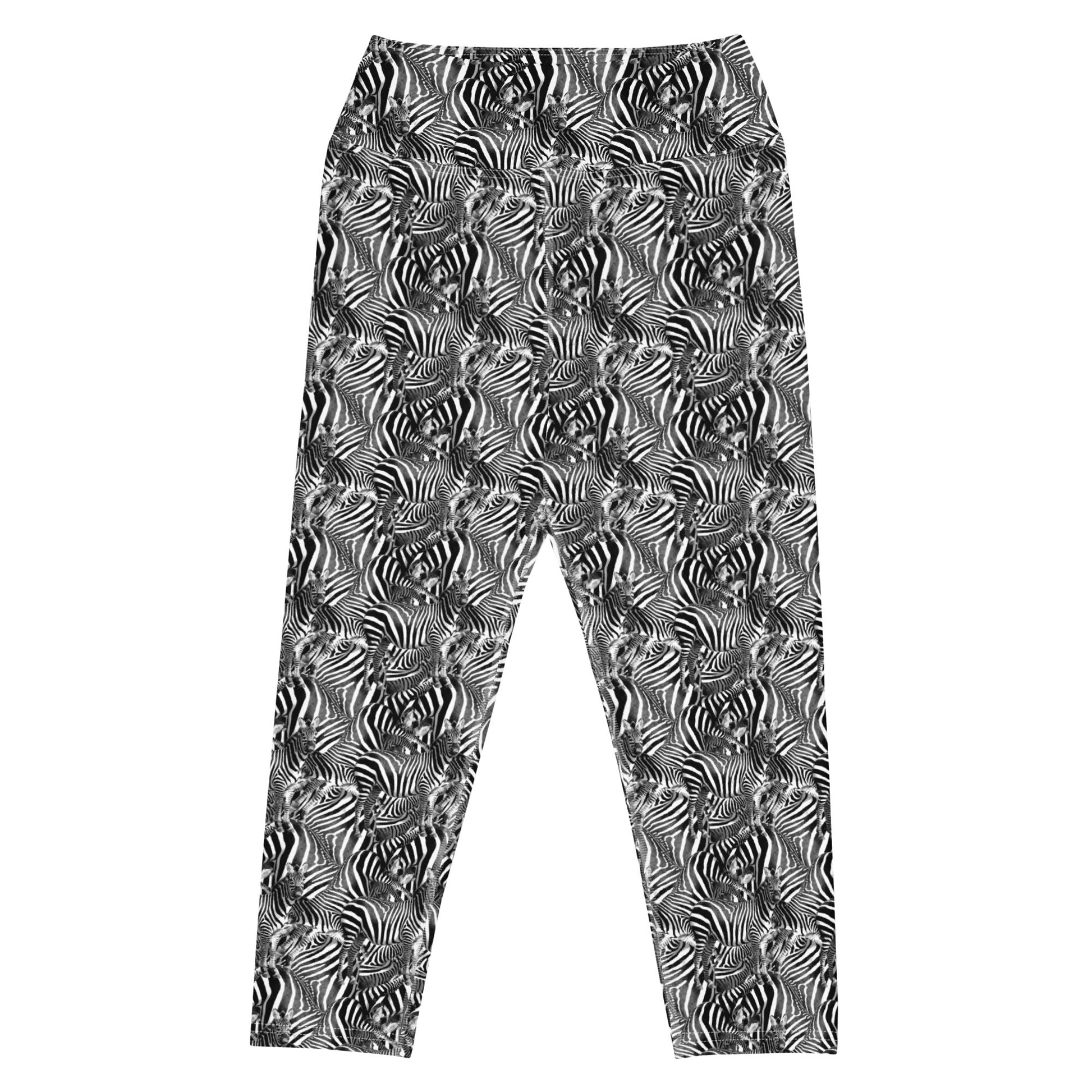 Zebra Yoga Capri Leggings - Alfano Dry Goods