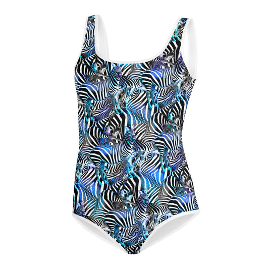 Zebra Youth Swimsuit - Alfano Dry Goods