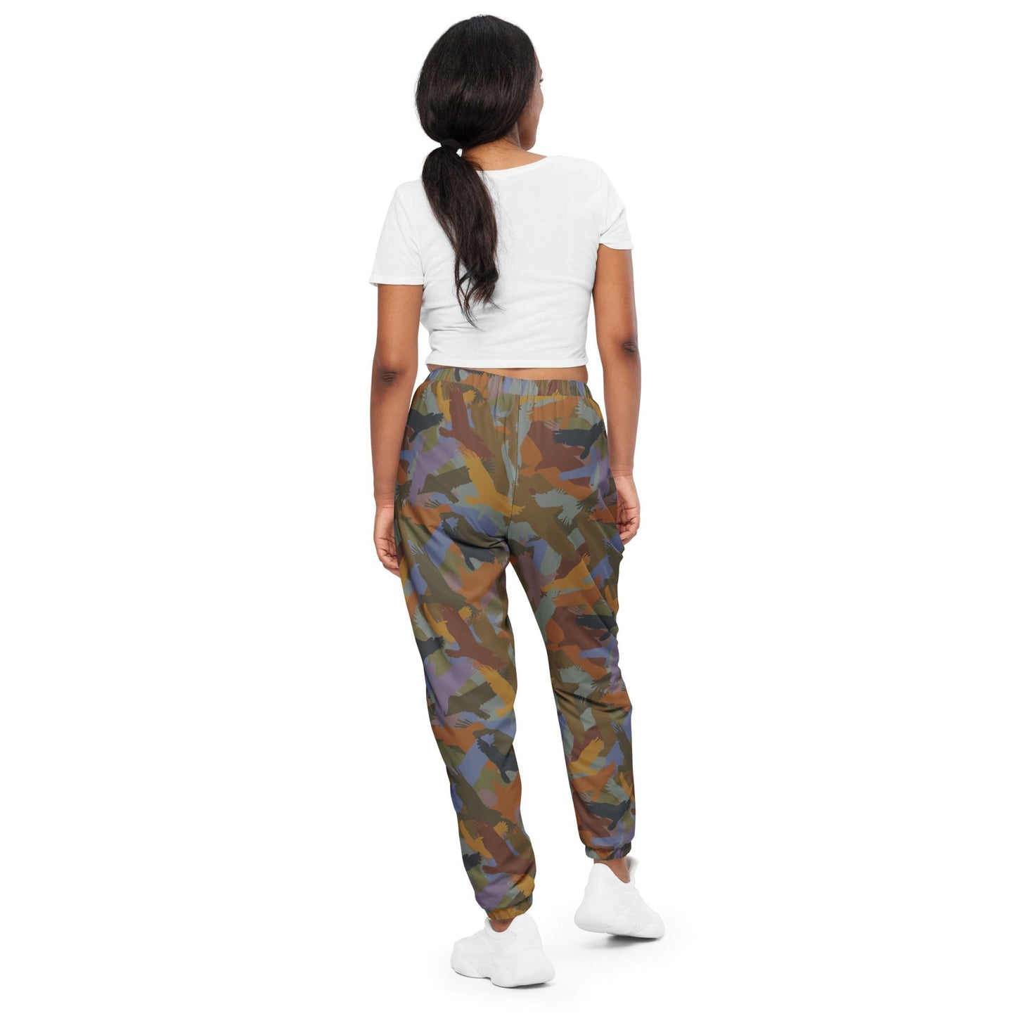 Bald Eagle Camouflage Women's-Unisex Track Pants - Alfano Dry Goods