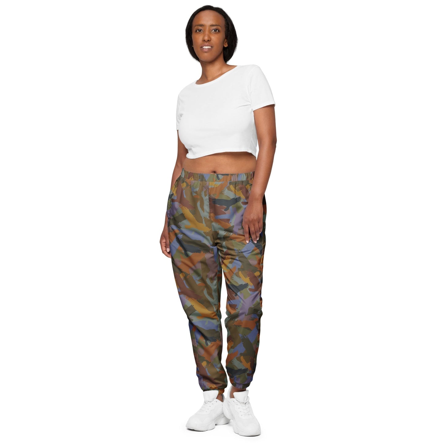 Bald Eagle Camouflage Women's-Unisex Track Pants - Alfano Dry Goods