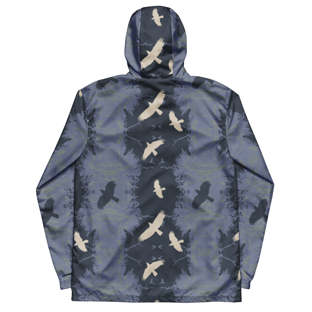 Crows in Flight Men’s windbreaker - Ivory - Alfano Dry Goods