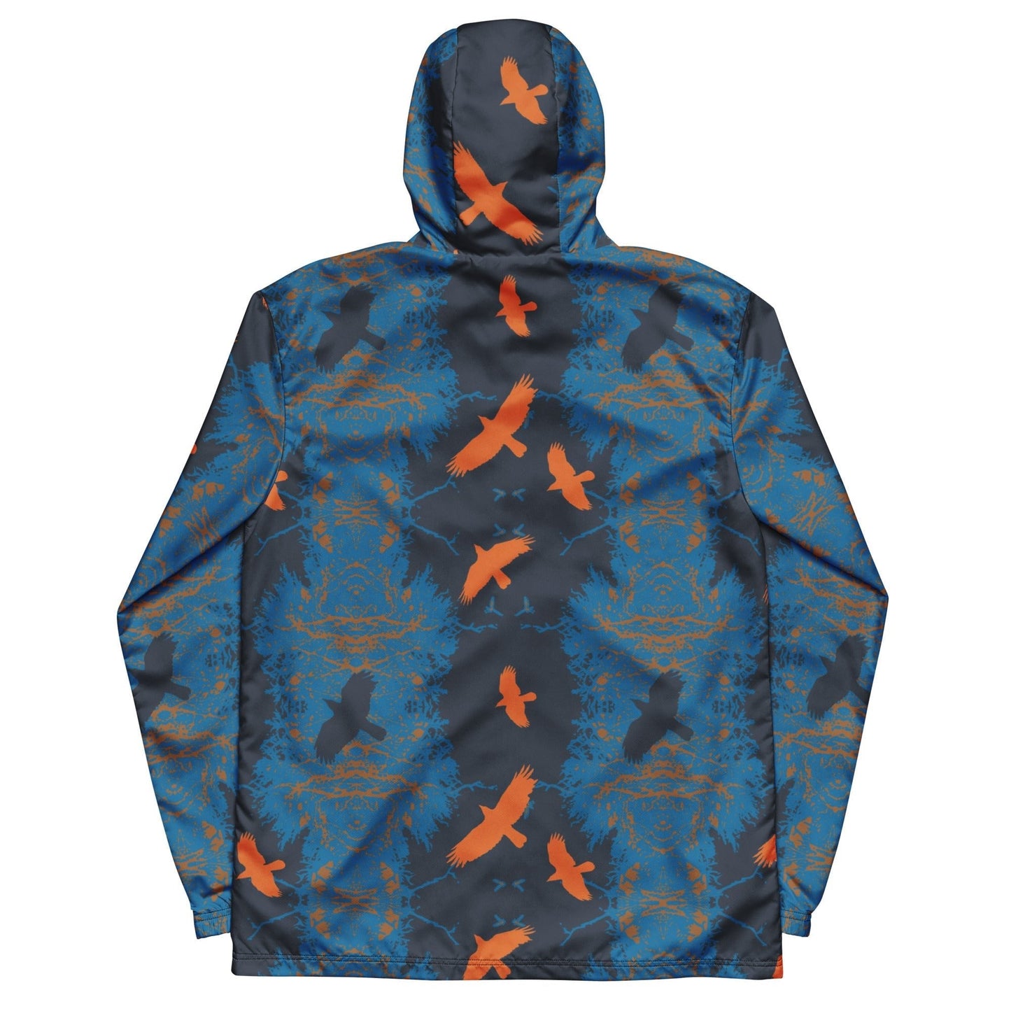 Crows in Flight - Women’s (Unisex) windbreaker - Ginger Gem - Alfano Dry Goods