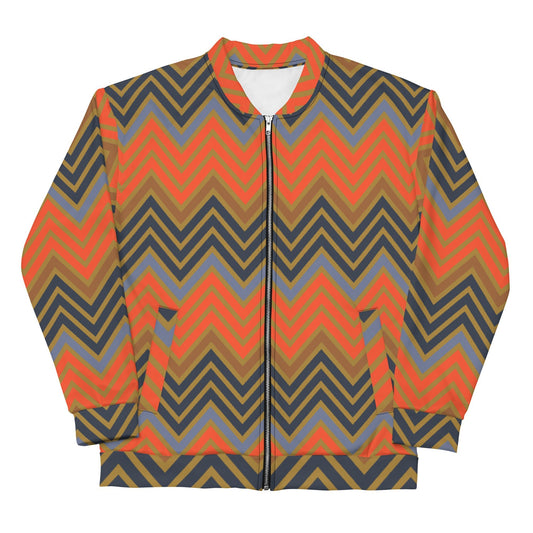 The Autumn Chevron - Unisex Bomber Jacket - Alfano Dry Goods