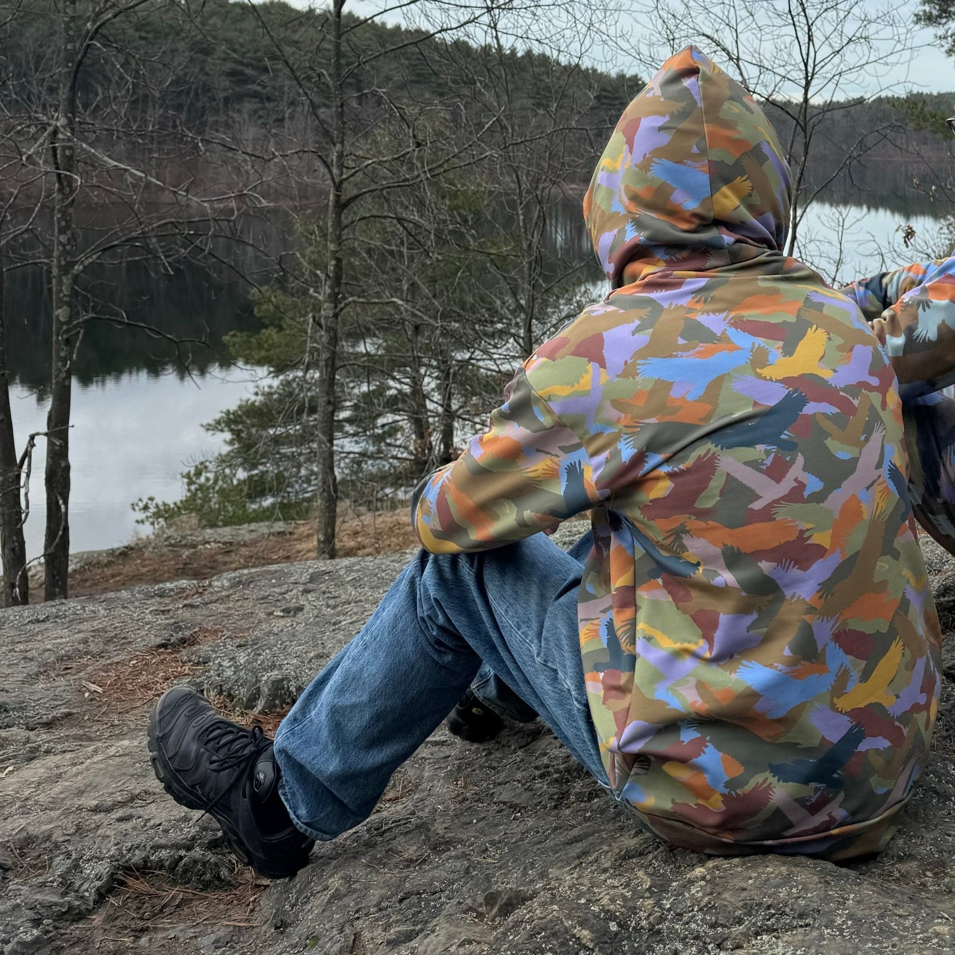 The Bald Eagle Camo Hoodie - Men's (Unisex) - Alfano Dry Goods